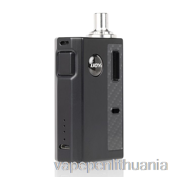 Ijoy Mercury 12w Aio Pod System Black Carbon Vape Skystis
